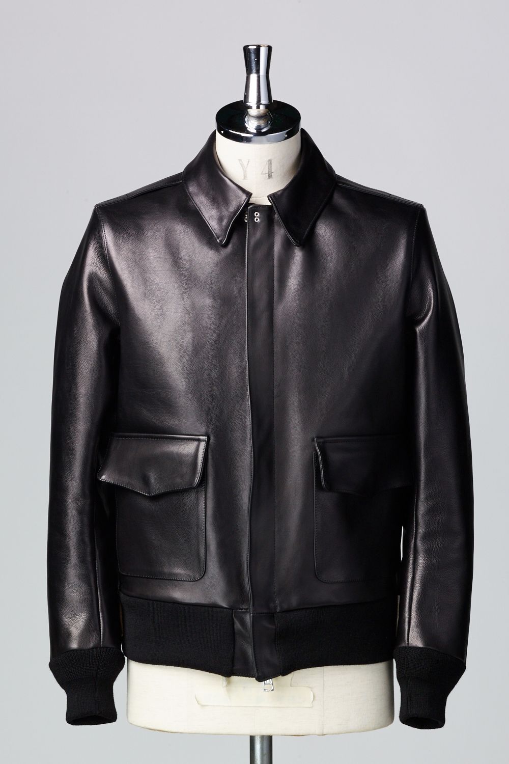 【BLACK MILITARY Vol.14】 A-2 FLIGHT JACKET-BLACK (1月末頃入荷予定 )※オーダー締切11/24(水)11:59迄