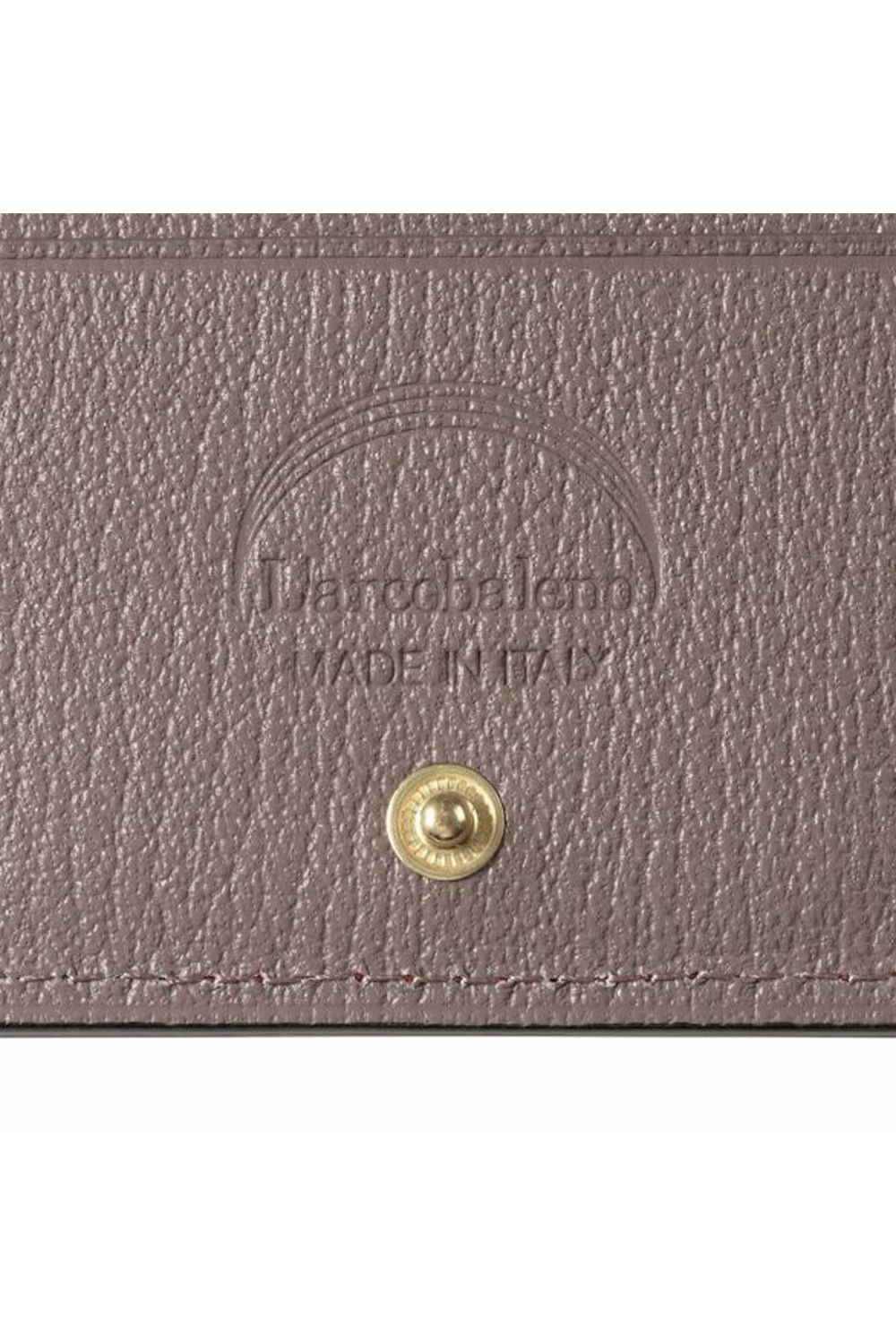 【残り1点】 MINI WALLET / LA401GT ゴートレザー スナップタイプ 二つ折りミニウォレット レッド / トルトラ