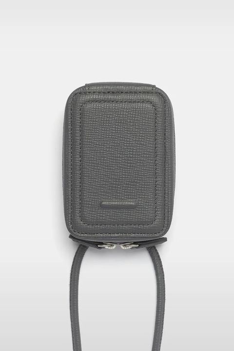 STRAPPED-ACCESSORY-MICROBAG / ストラップ付き MagSafe対応 ショルダーマイクロバッグ (グレー)