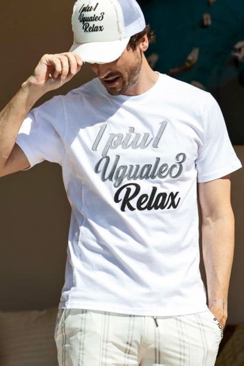 3 STEPS EMBROIDERY T-SHIRTS / グラデーション アップリケ 半袖Tシャツ ホワイト