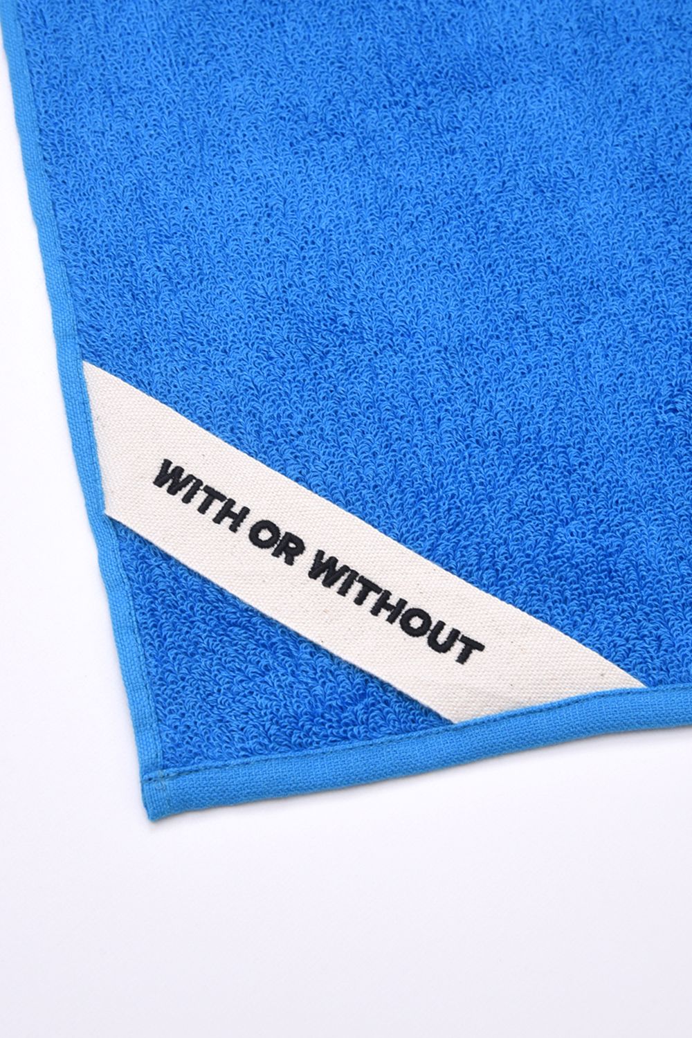 Bath Towel / シルク混 バスタオル (ブルー)