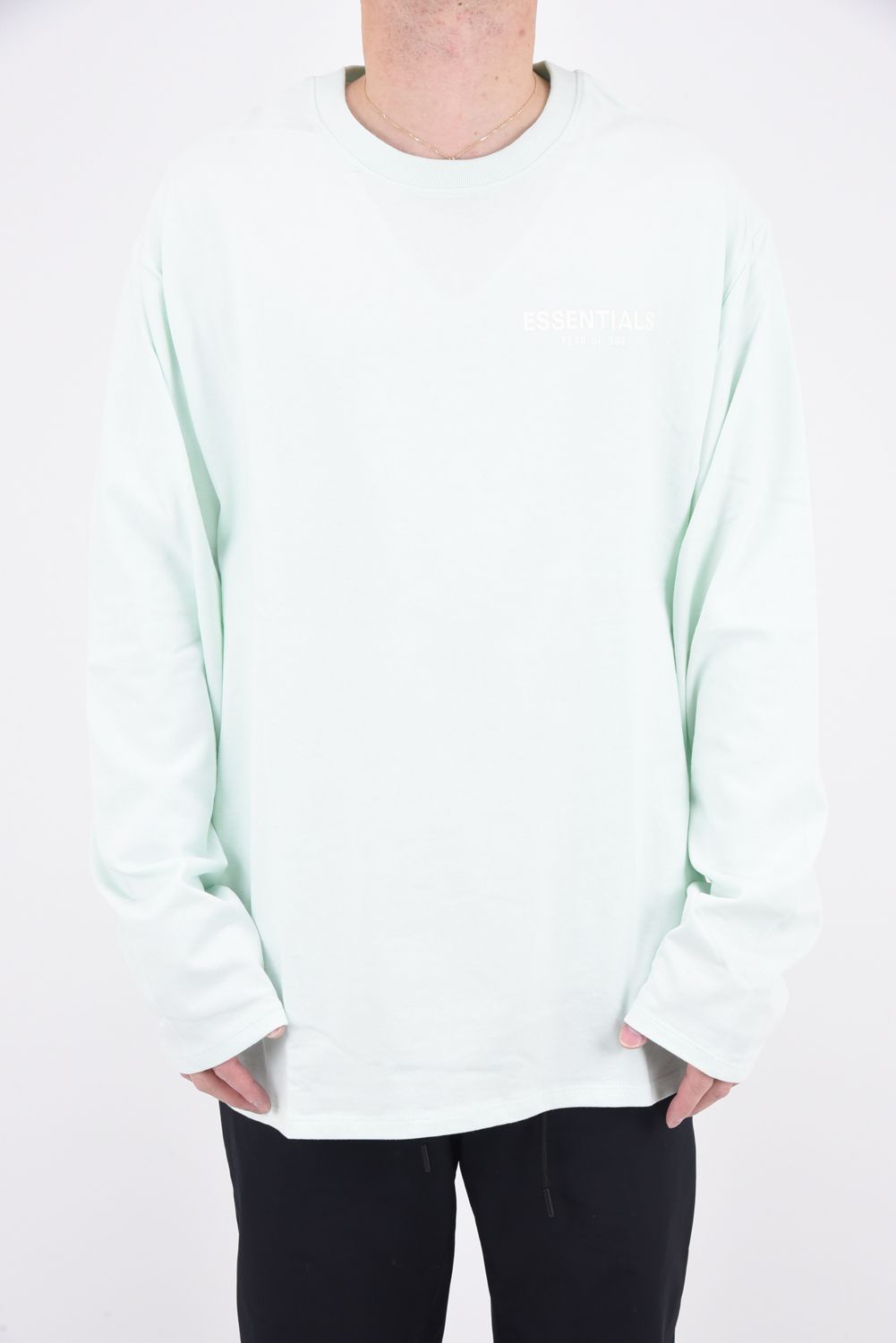 FOG ESSENTIALS - ESSENTIALS ONE POINT LOGO LS T-Shirt / ワン