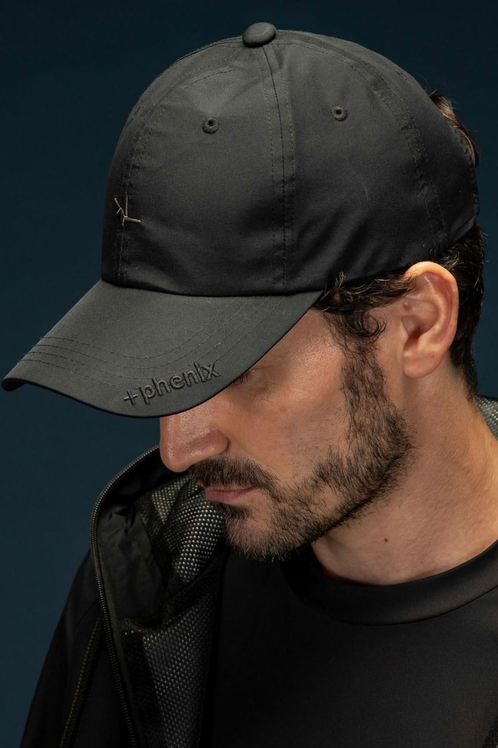 メンズウェア 1PIU1UGUALE3 CAP BLACK 1PIU1UGUALE3 RELAX - ×【+phenix】 キャップ WINDSTOPPER