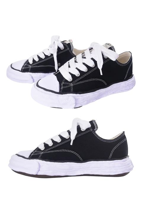 【PETERSON23】 OG sole Canvas Low-top Sneaker / キャンバス ローカットスニーカー (ブラック)