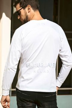 BACK LOGO LONG SLEEVE / バックロゴ  ロングスリーブ ホワイト