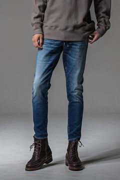 MICK DENIM JERSEY  / 定番 デニム ジャージーンズ ダークインディゴ (9月上旬入荷予定)