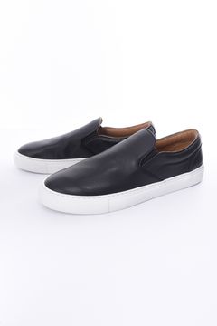 COURT SAUVAGE / SLIP-ON (ブラック×ホワイト)