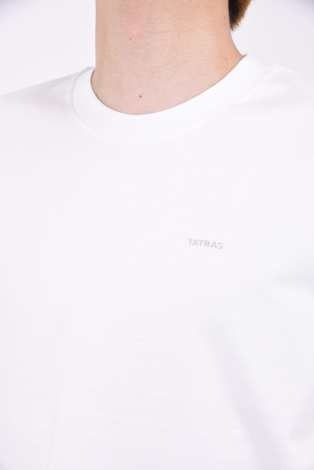 TATRAS - SELO (セロ) / メタリックロゴ クルーネック 半袖 Tシャツ 
