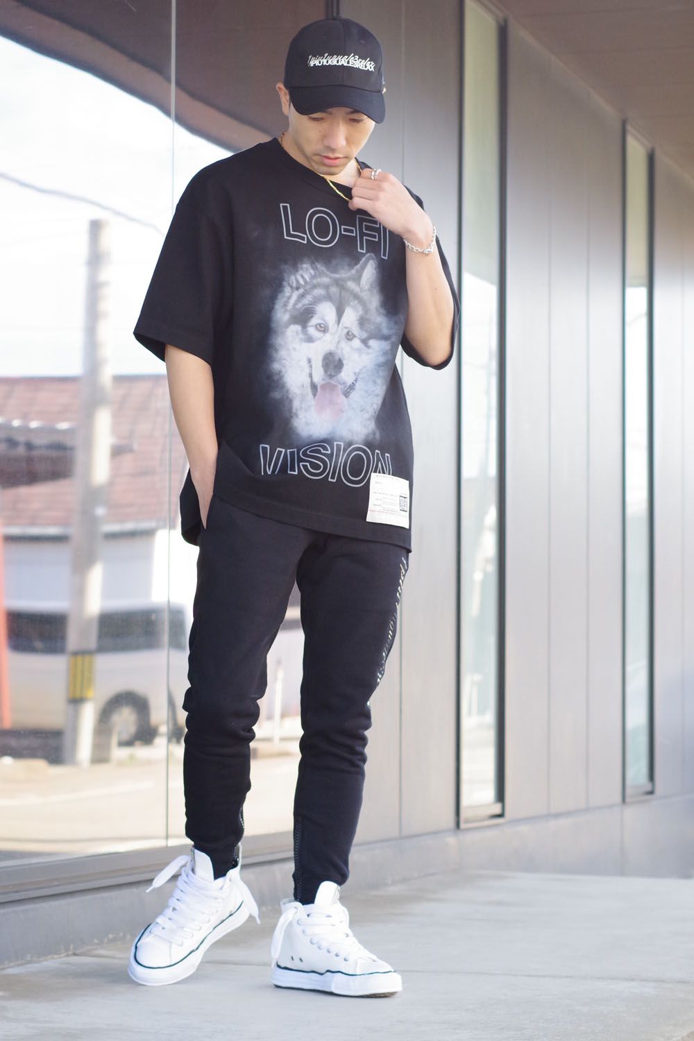 Maison MIHARA YASUHIRO】 BIG PRINT Tシャツが映える