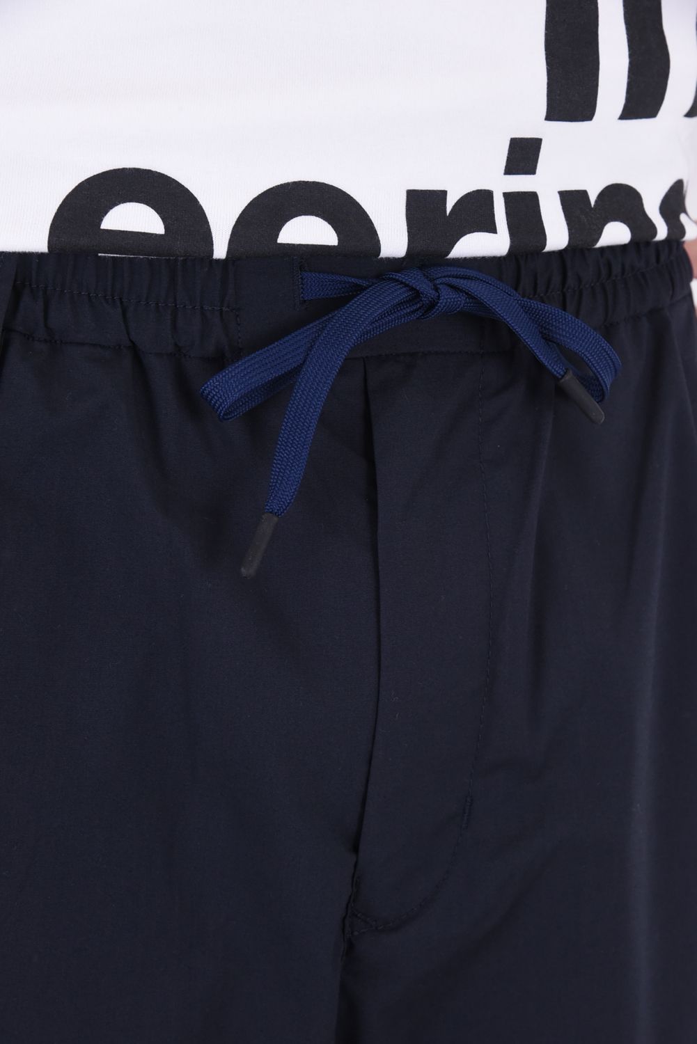 WR TAPERED CROPPED PANTS / テーパード クロップド パンツ ネイビー