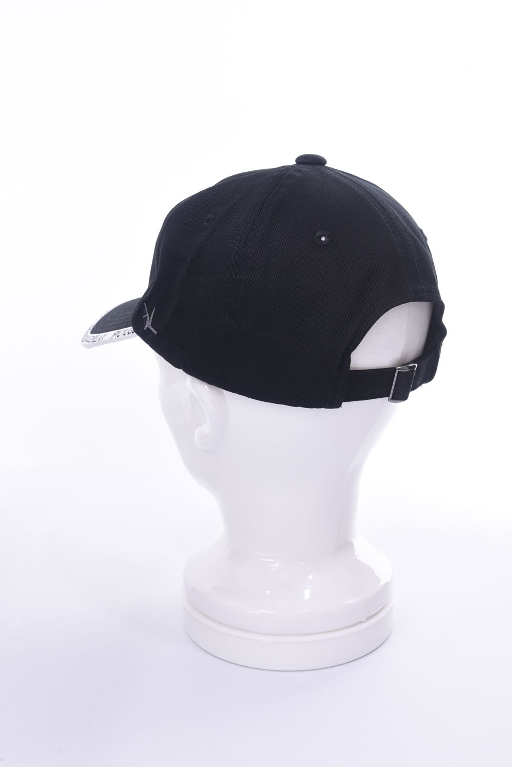 COLLAR LOGO CAP / カラーロゴ キャップ ブラック