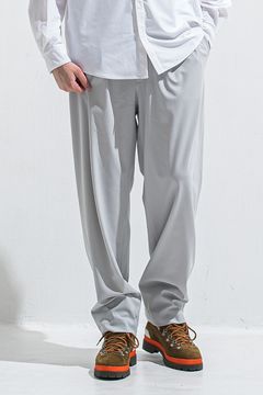 BEN PANTS / ルーズフィット ワイドシルエット ロングパンツ (グレー) (5月中旬入荷予定) ※オーダー締切:2月15日(日)18時