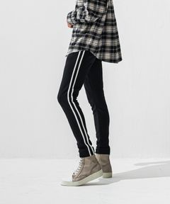 BLIND LINE PT / スーパータイト ラインパンツ (ブラック) (1月上旬入荷予定) ※オーダー締切:9月7日(月)17時