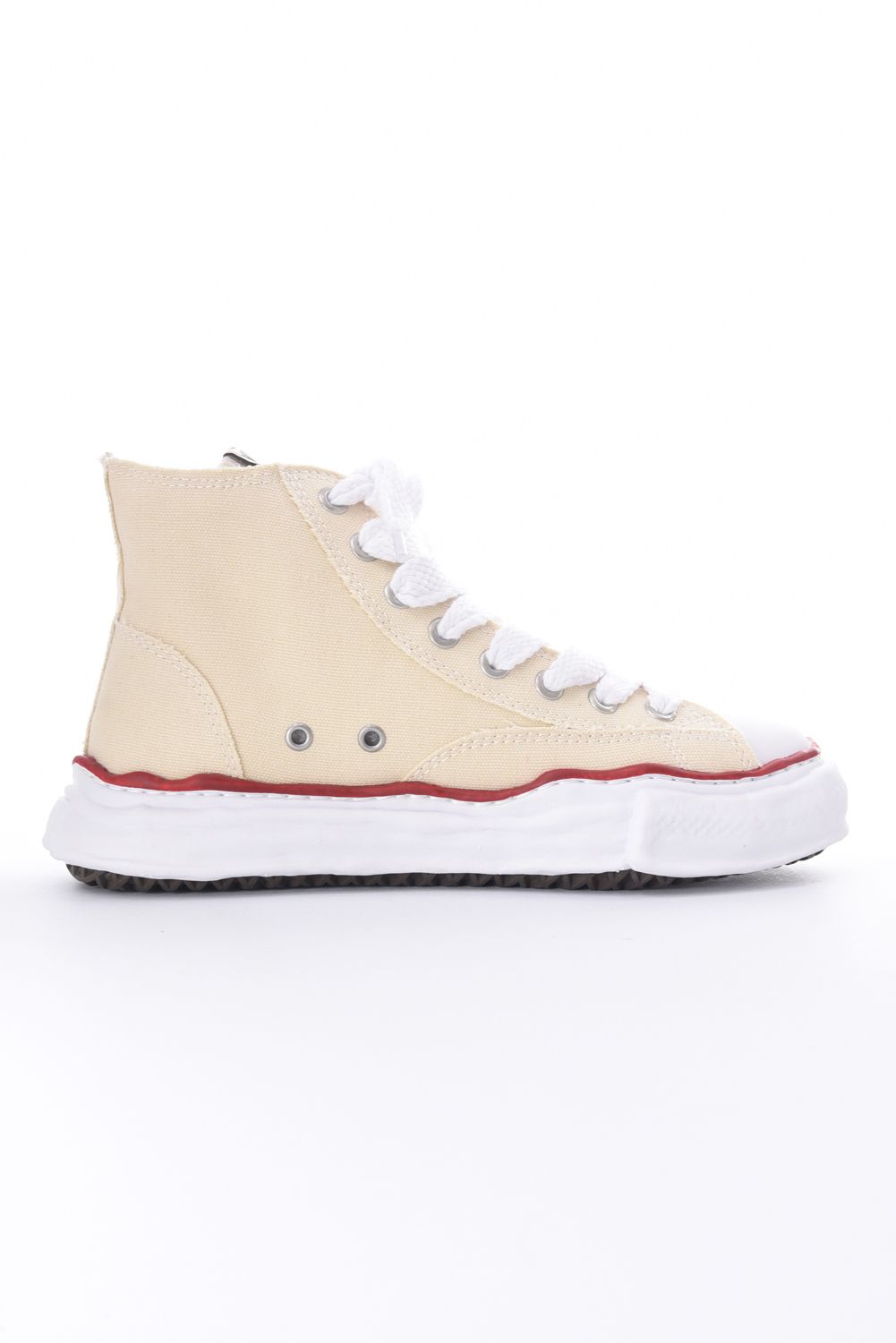 "PETERSON HIGH" OG sole canvas hi cut sneaker / オリジナルソール キャンバス ハイカットスニーカー ナチュラル