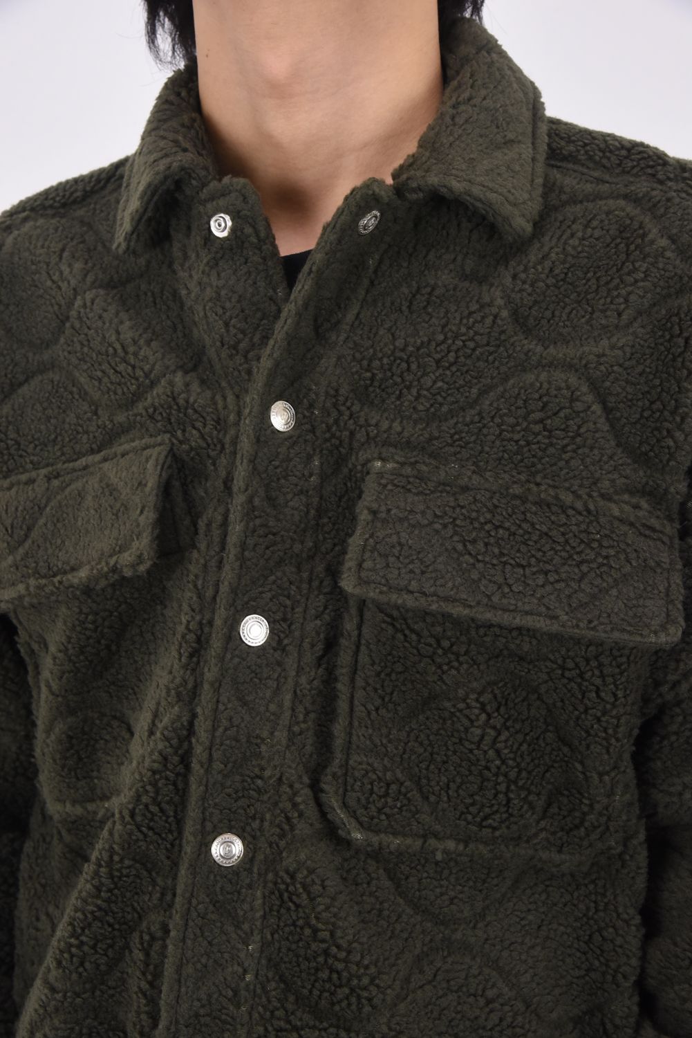 CPO  BOA SHIRTS JK  / ボア シャツ ジャケット (カーキ)