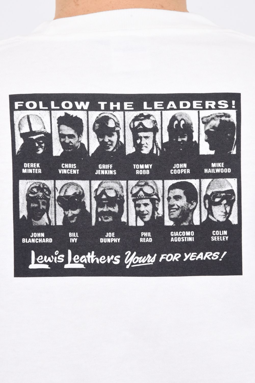 FLAG T-SHIRT / フラッグプリント クルーネック 半袖Tシャツ ホワイト