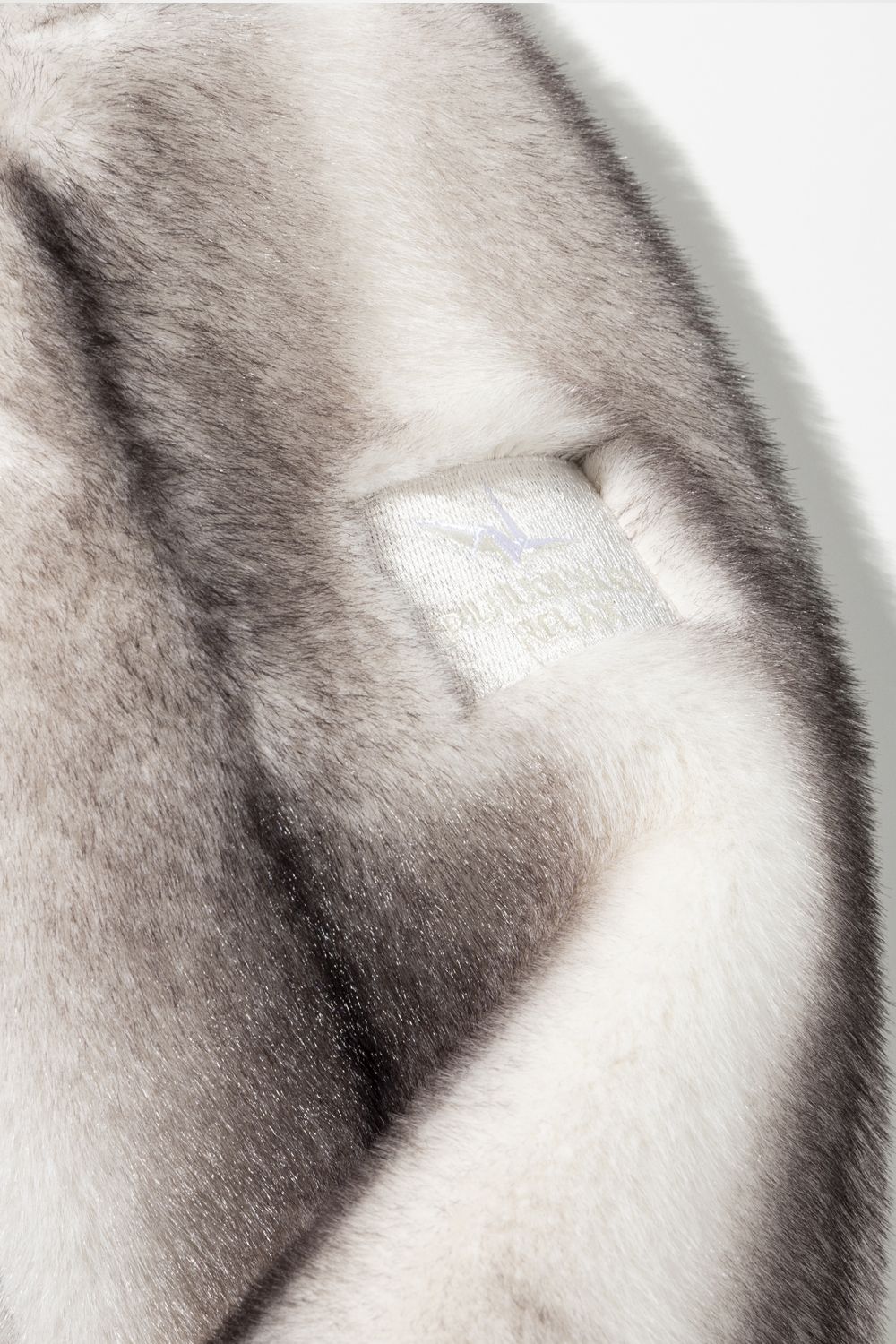 【26AW】 RICH FUR OUTER / ジップアップ リッチファーフーディー (ホワイト) (10月上旬入荷予定)