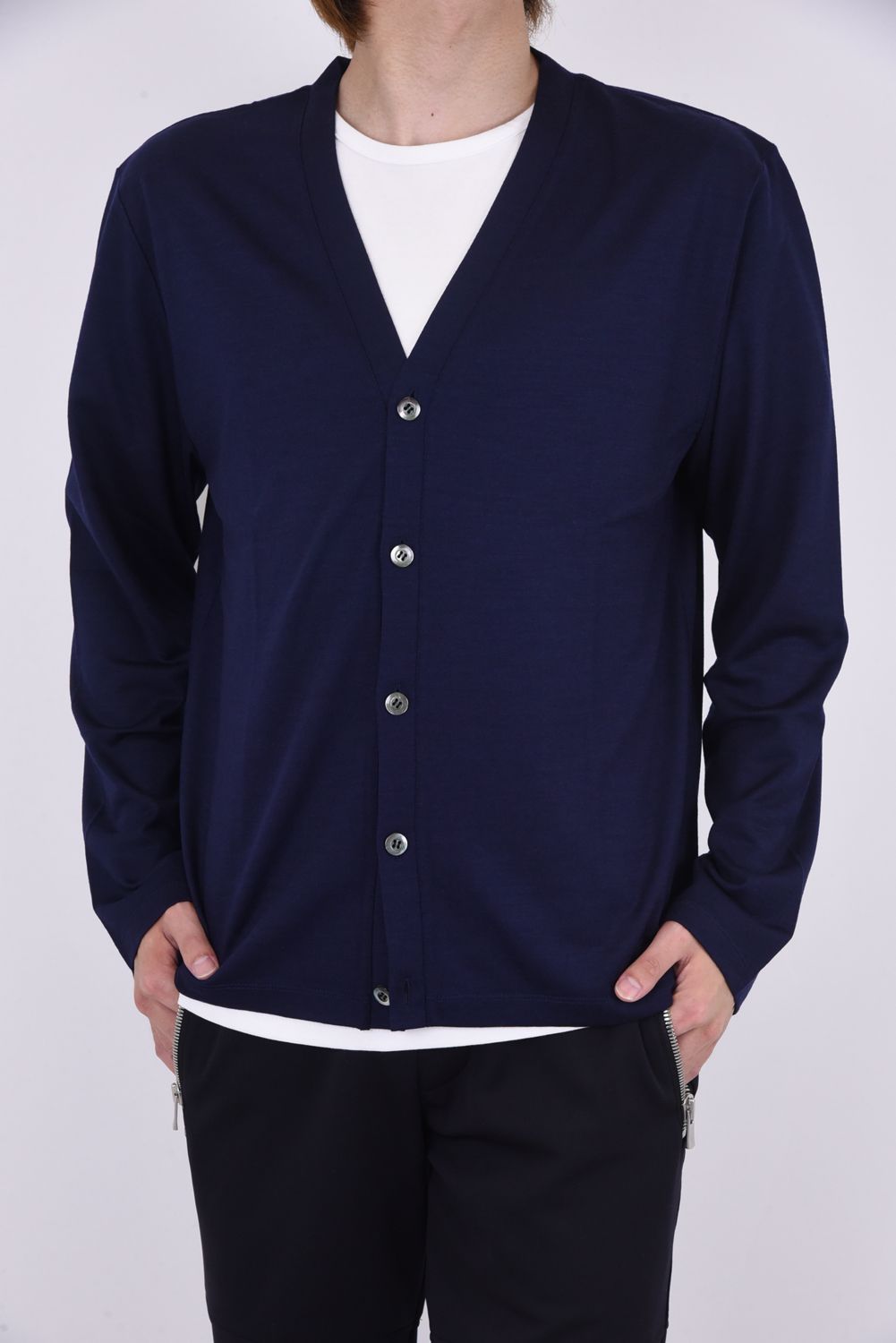 nomiamo - WASHABLE WOOL CARDIGAN / ウォッ 