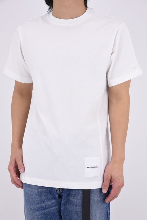【26SS】 NAME PATCH T-SHIRT / ブランドロゴネームパッチ Tシャツ (ホワイト)