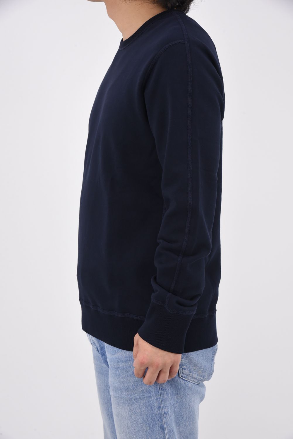 【国内正規品】 MIDWEIGHT TERRY CREWNECK / ミッドウェイト クルーネックスウェット ネイビー