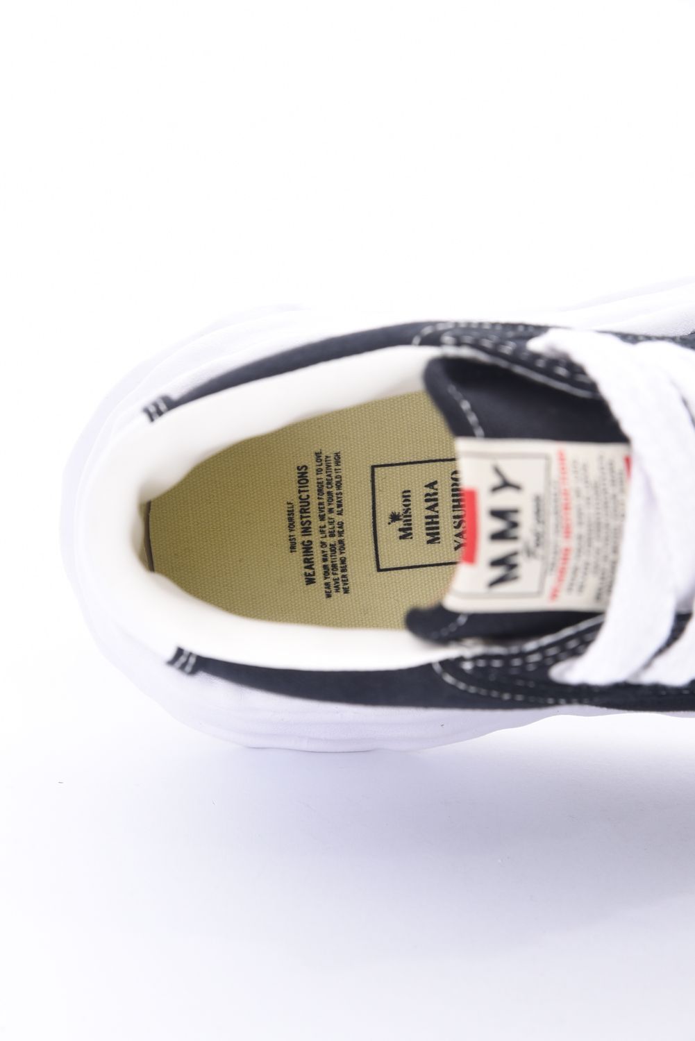 "BLAKEY" OG Sole Canvas High-top Sneaker / オリジナルソール キャンバス ハイカットスニーカー ブラック / ホワイト