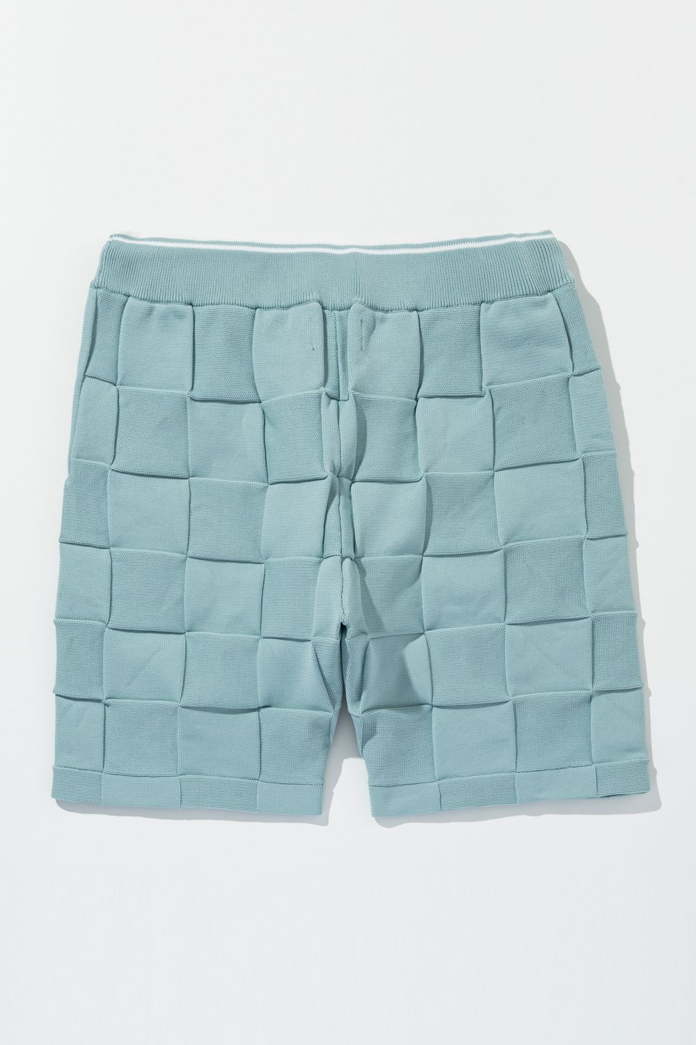 【26SS】 INTRECCIATO SHORTS / イントレチャート ショートパンツ (サックス) (2月上旬入荷予定)