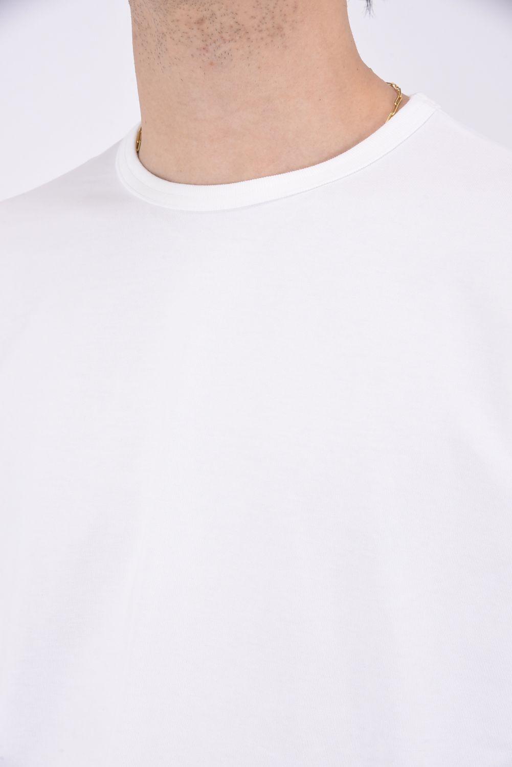 FAKE LAYERED LONGSLEAVE / ロングスリーブフェイクレイヤードTシャツ ホワイト