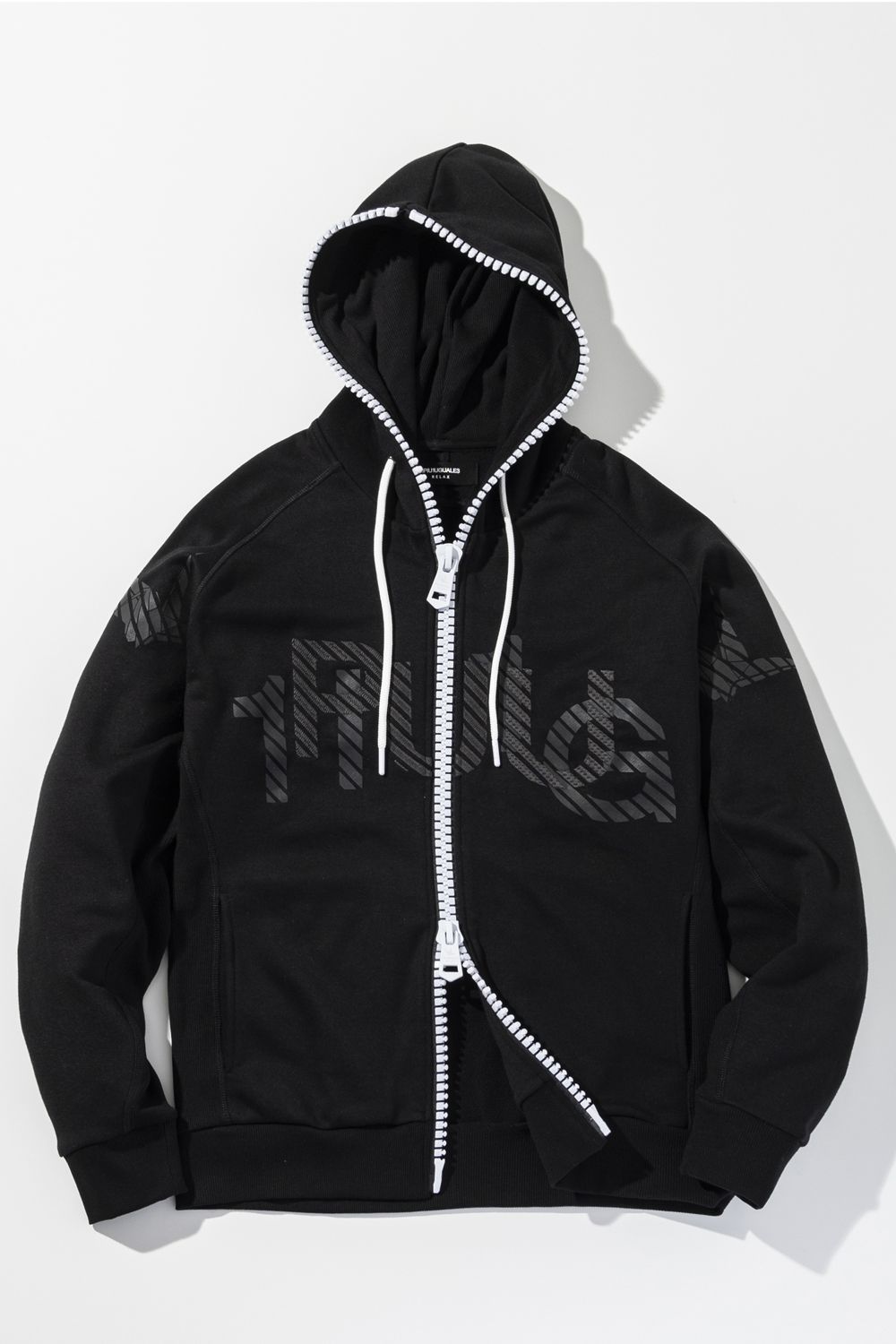 【26AW】 TC FRENCH TERRY SHADOW LOGO HOODIE / フレンチテリー シャドウロゴ フーディー (ブラック) (9月上旬入荷予定)