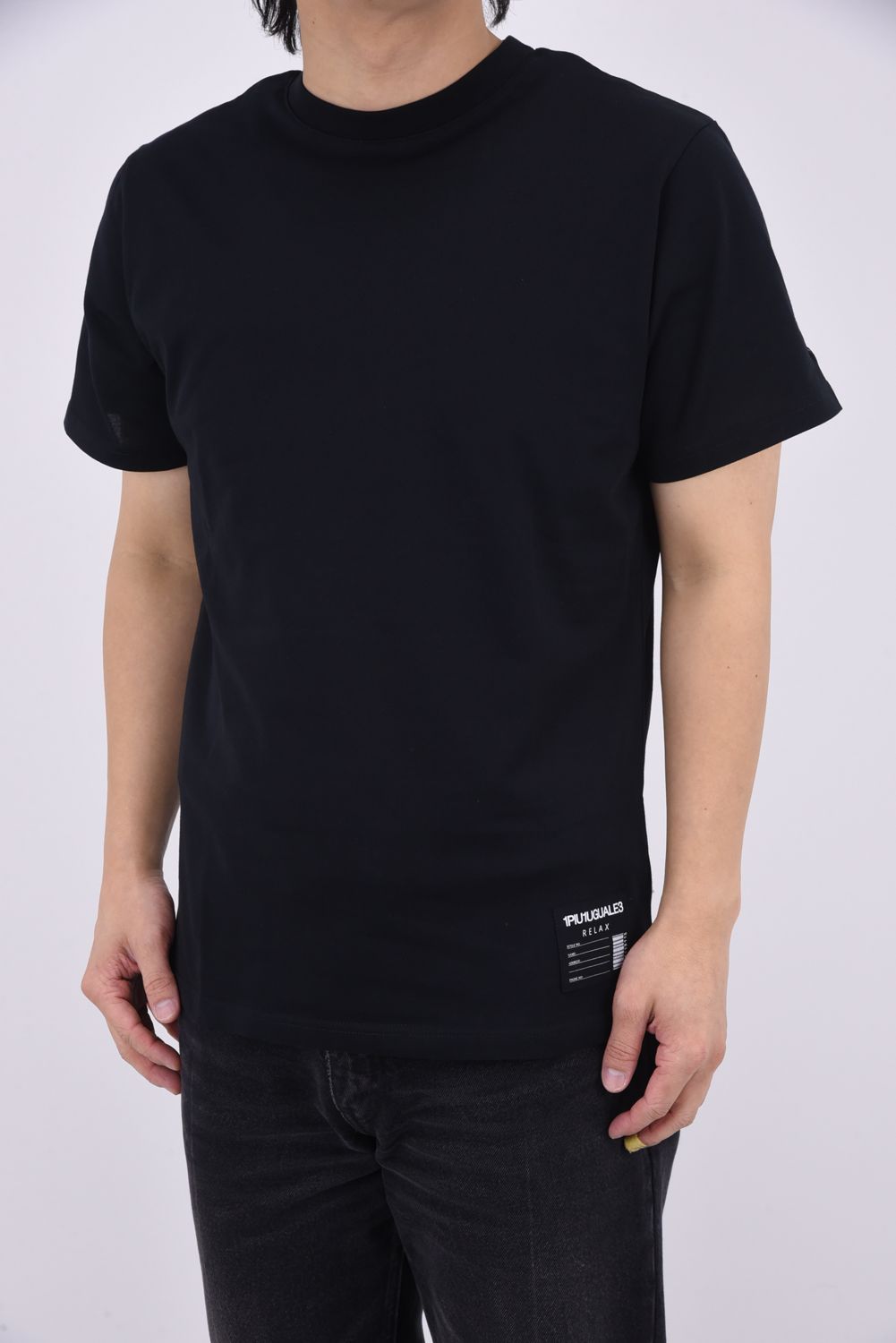 PATCH T-SHIRT / パッチ Tシャツ (ブラック)