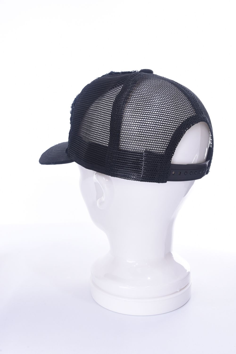 TOOTHBRUSH EMBROIDERY CAP / グラデーション 3Dロゴキャップ ブラック