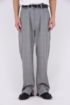 SUMMER WOOL 5-POCKT PANTS / サマーウール 5ポケット パンツ (チェック）