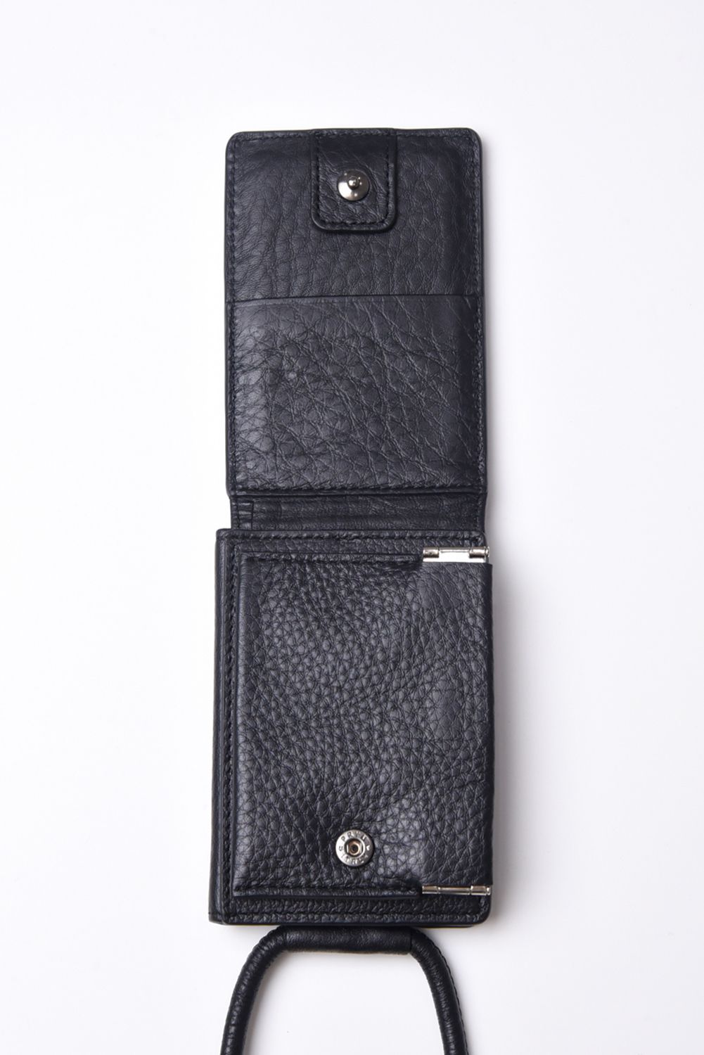 STRAPPED-ACCESSORY-WALLET / ストラップ付き MagSafe対応 ウォレット (ブラック)