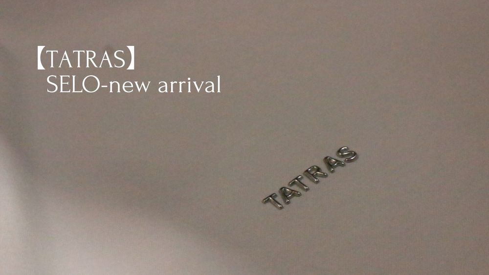 【TATRAS】mercerization　cotton T