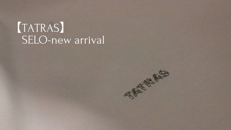 【TATRAS】mercerization　cotton T