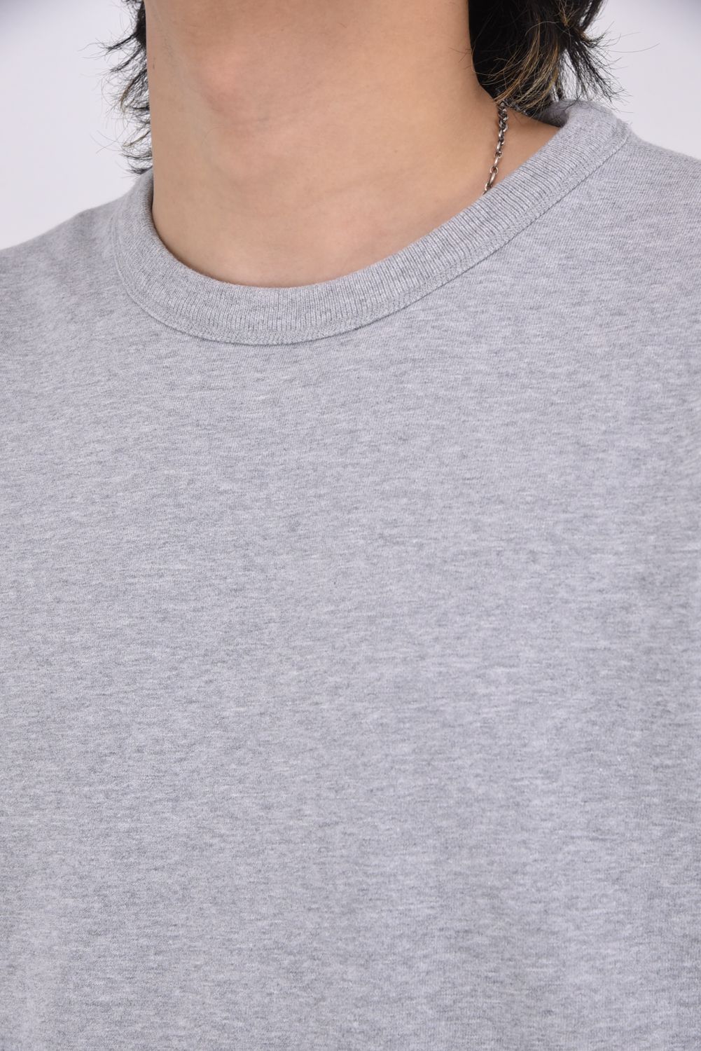 【国内正規品】【STANDARD FIT】 MIDWEIGHT TERRY CREWNECK / ミッドウェイト クルーネックスウェット (ヘザーグレー)
