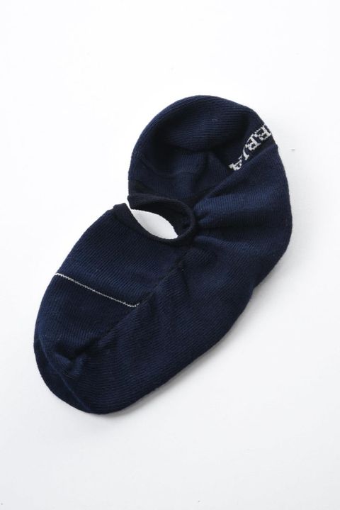LA SABBIA SOCKS / イタリア製 シューズイン ソックス ネイビー