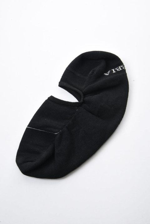 LA SABBIA SOCKS / イタリア製 シューズイン ソックス ブラック