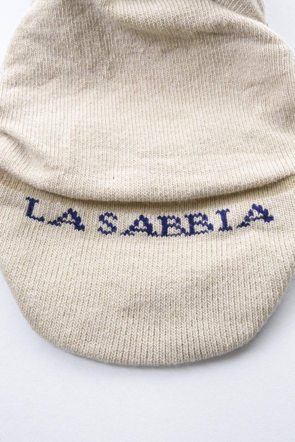 LA SABBIA SOCKS / イタリア製 シューズイン ソックス ベージュ