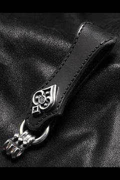 Leather Key Chain『HOLD』