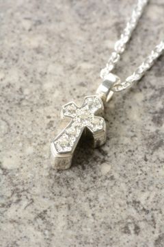Thick Cross Necklace