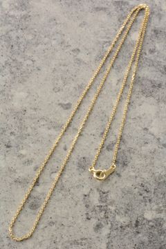 18k YELLOW GOLDカットアズキチェーン