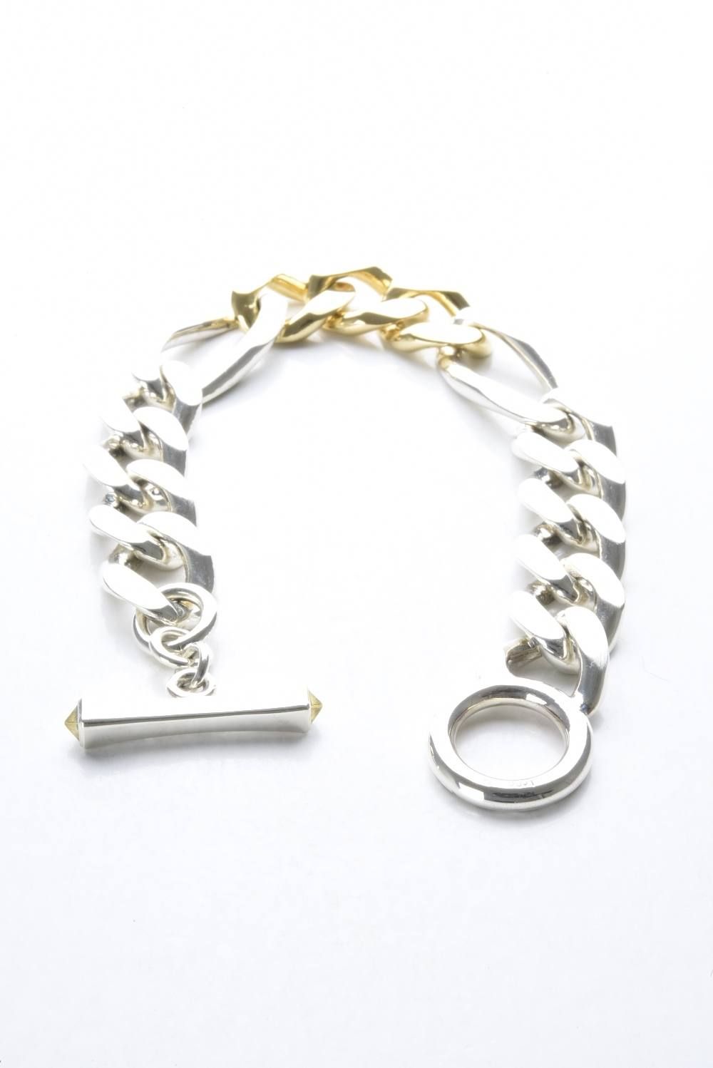 Novel Plain Chain Bracelet(ゴールドコーティング)