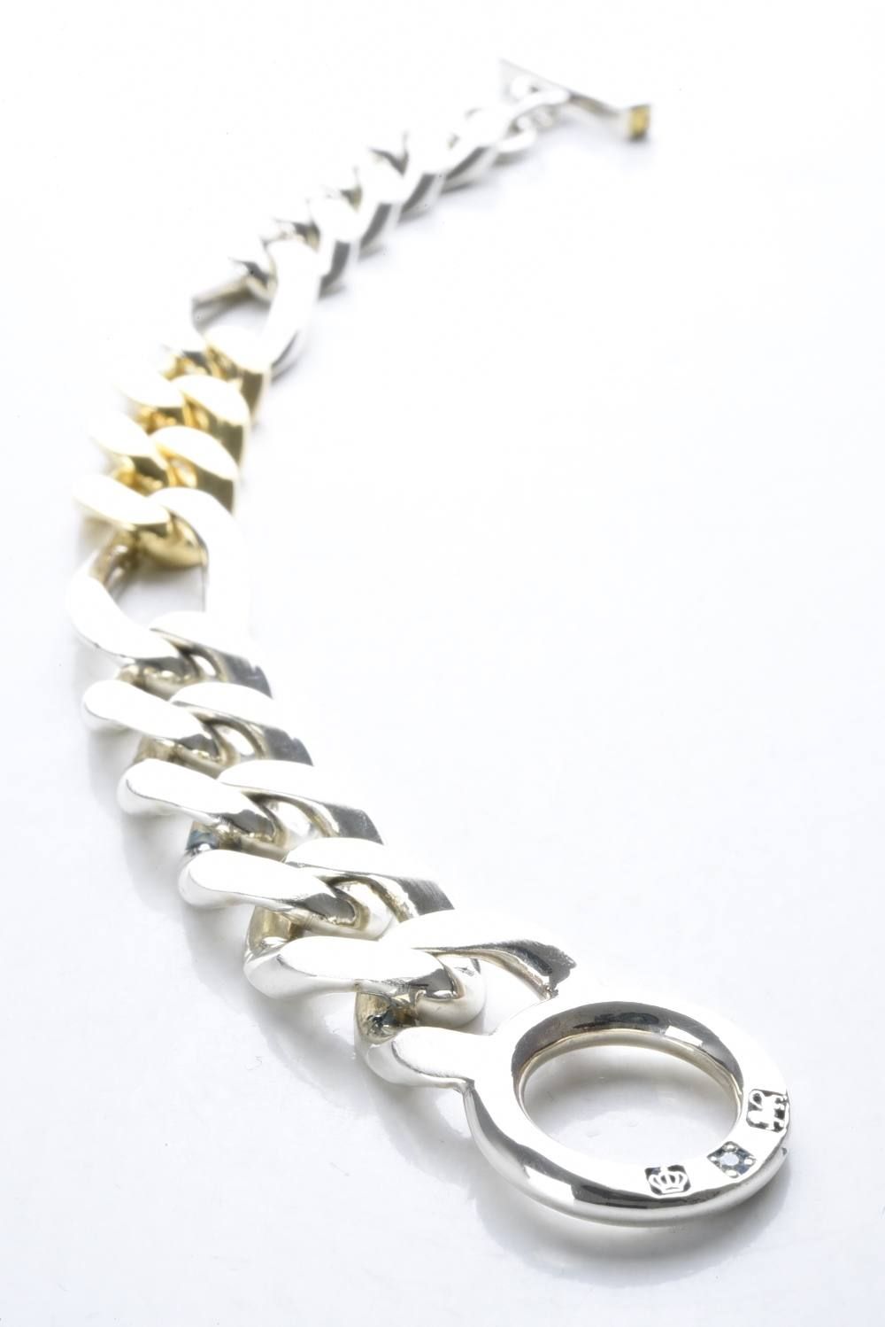 Novel Plain Chain Bracelet(ゴールドコーティング)