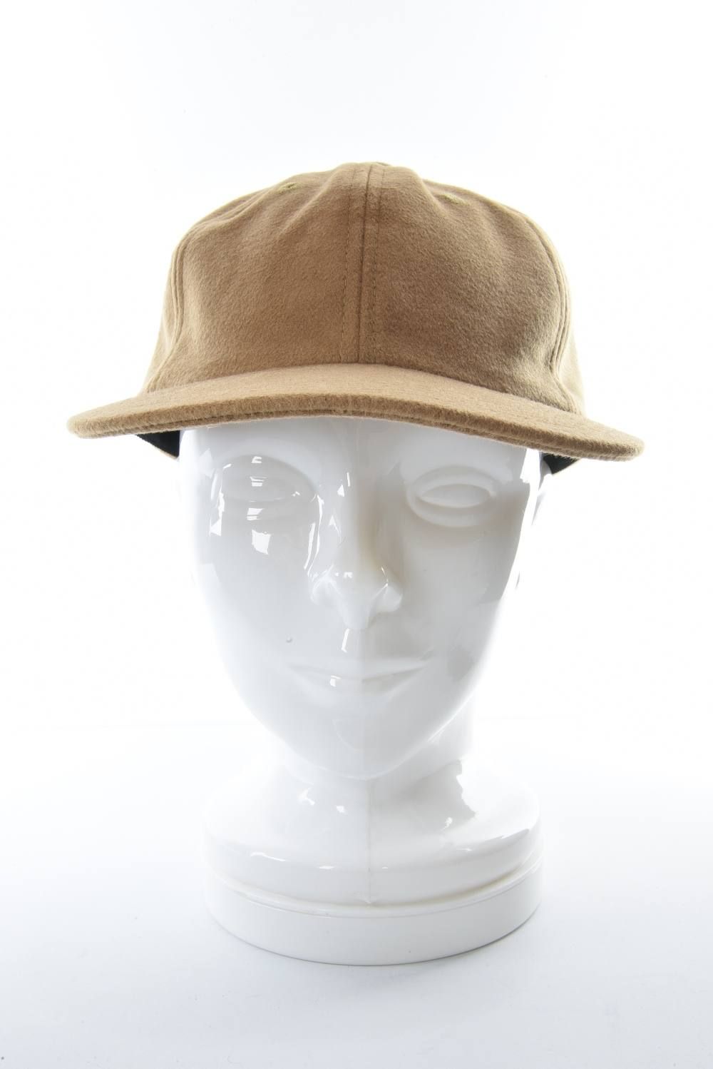 6 PANEL BASEBALL CAP / カシミア ベースボールキャップ