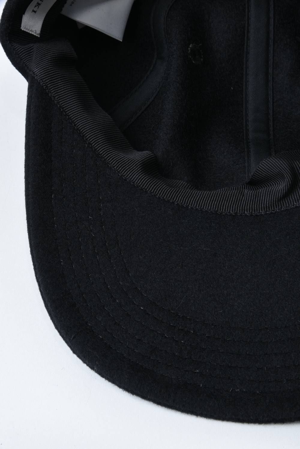 6 PANEL BASEBALL CAP / カシミア ベースボールキャップ