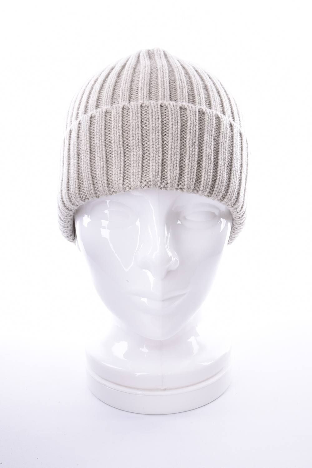 KIJIMA TAKAYUKI - KNIT CAP / カシミア リブ編み ニット