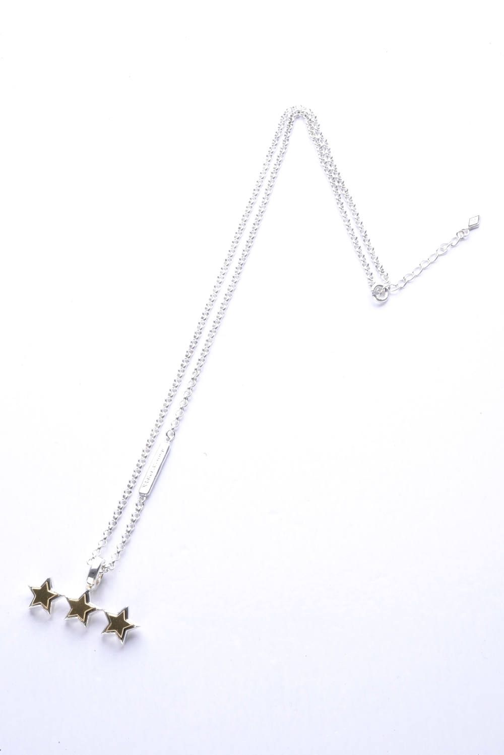 Novel 3Star Charm Pendant
