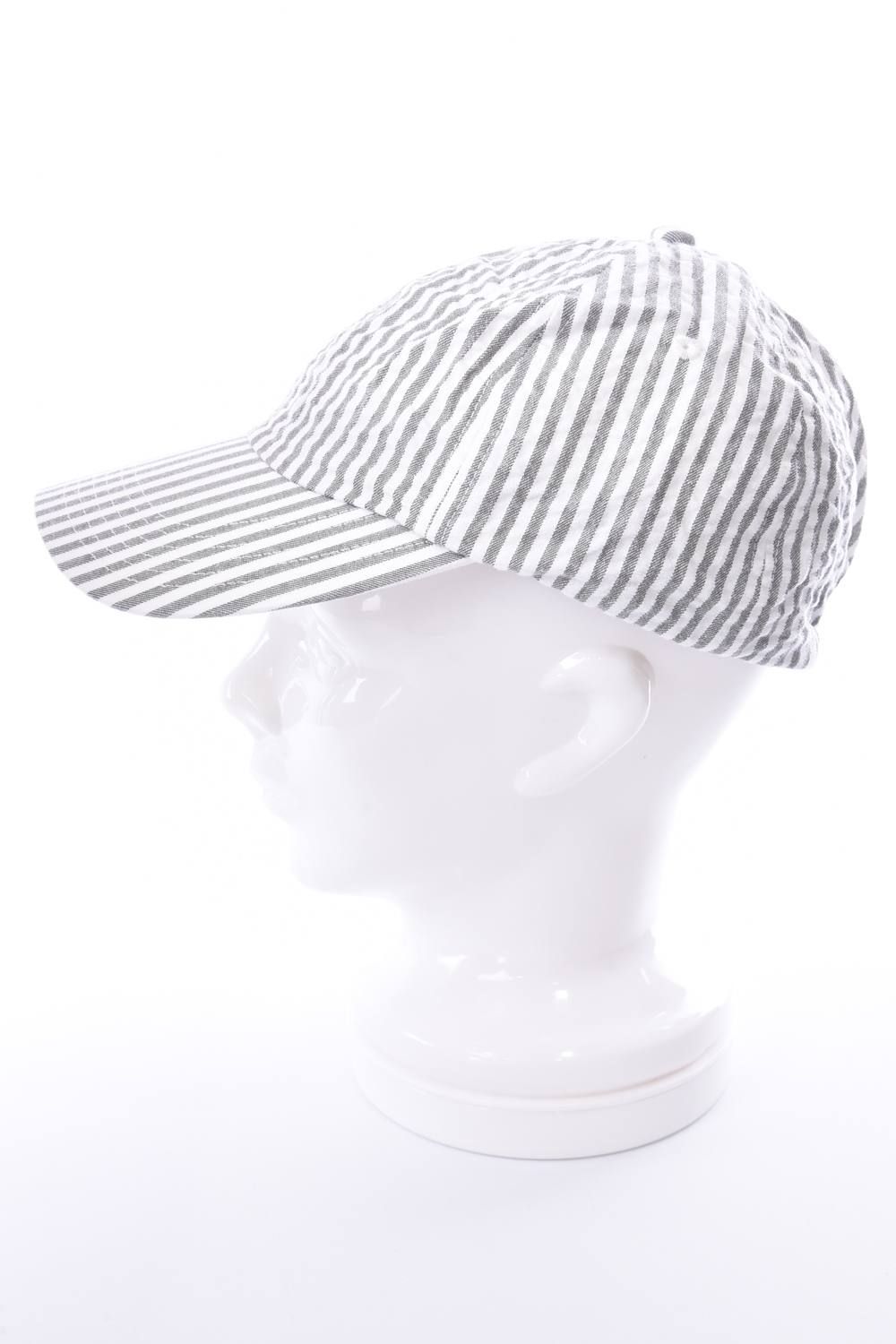 PUCKERING JET CAP / パッカリング シアサッカー ジェットキャップ グレー