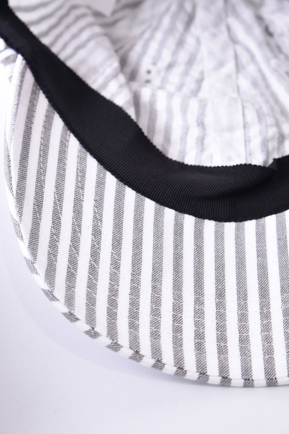 PUCKERING JET CAP / パッカリング シアサッカー ジェットキャップ グレー