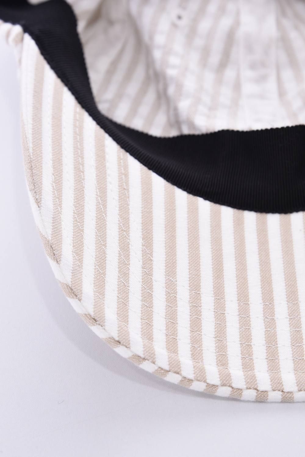 PUCKERING JET CAP / パッカリング シアサッカー ジェットキャップ ベージュ